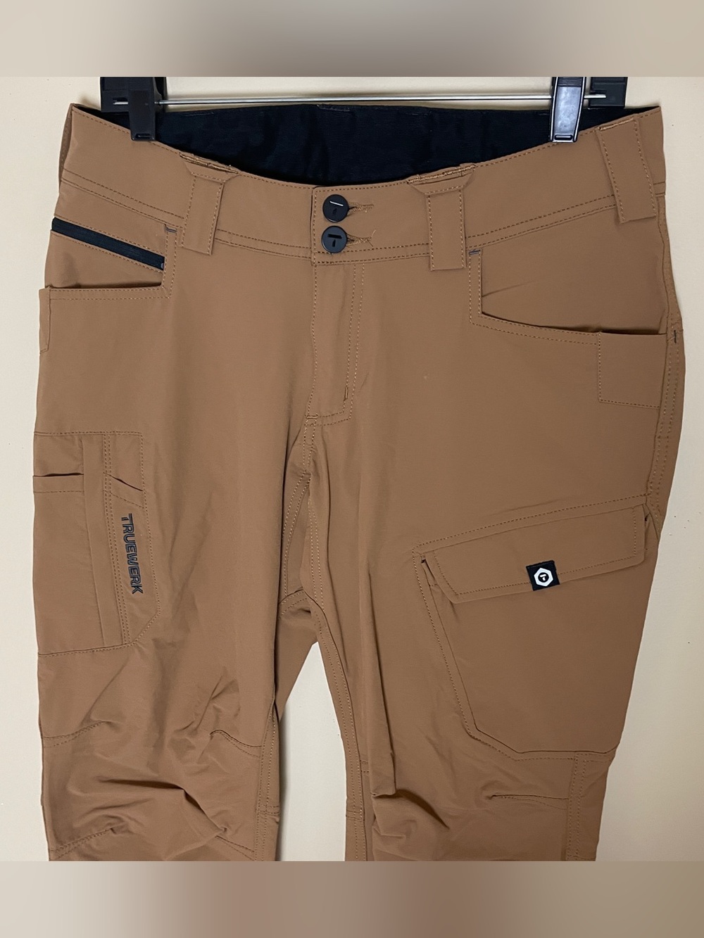 Truewerk T1 Pants Women's 8 Short Utility Cargo Hiking Workwear Outdoor - Picture 6 of 12